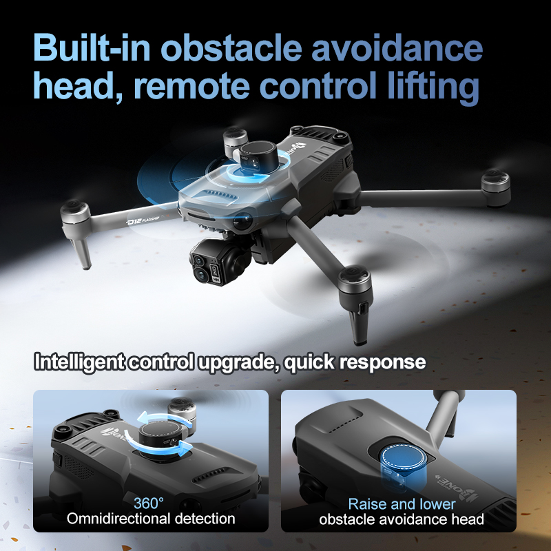 طائرة بدون طيار رباعية المحاور - مراجعة Drone Gimbal 3 Axis وسعره