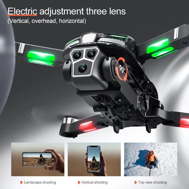 جديد V186 Pro الطائرة بدون طيا - مراجعة Drone Gimbal 2 Axis وسعره