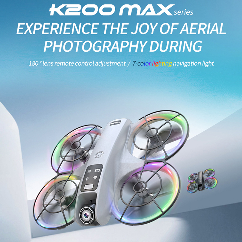 طائرة بدون طيار K200 مع كاميرا - مراجعة Drone Gimbal Mount وسعره