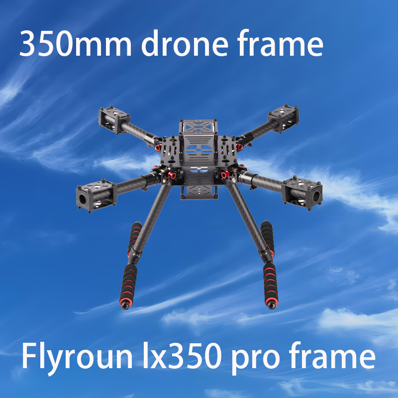 طائرة بدون طيار Flyroun LX350  - مراجعة Drone Gimbal For Mirrorless وسعره