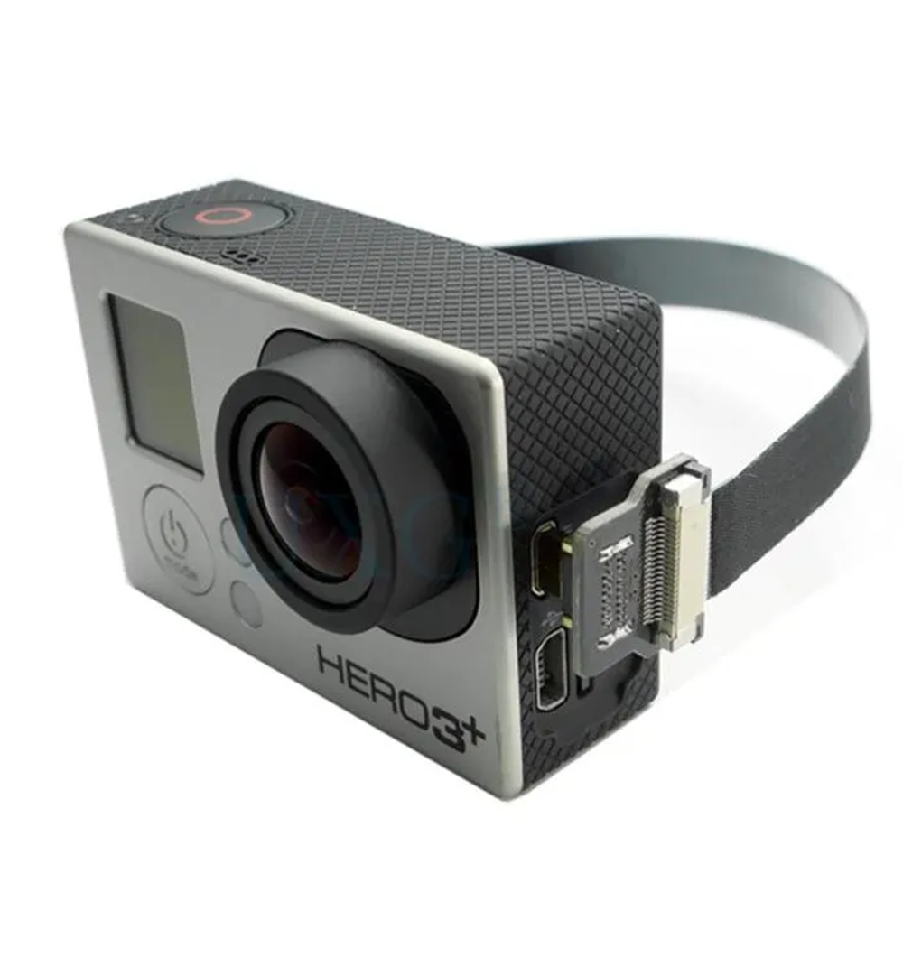 FPV مايكرو ميني HDMI-متوافق 90 - مراجعة Drone Gimbal For Gopro وسعره