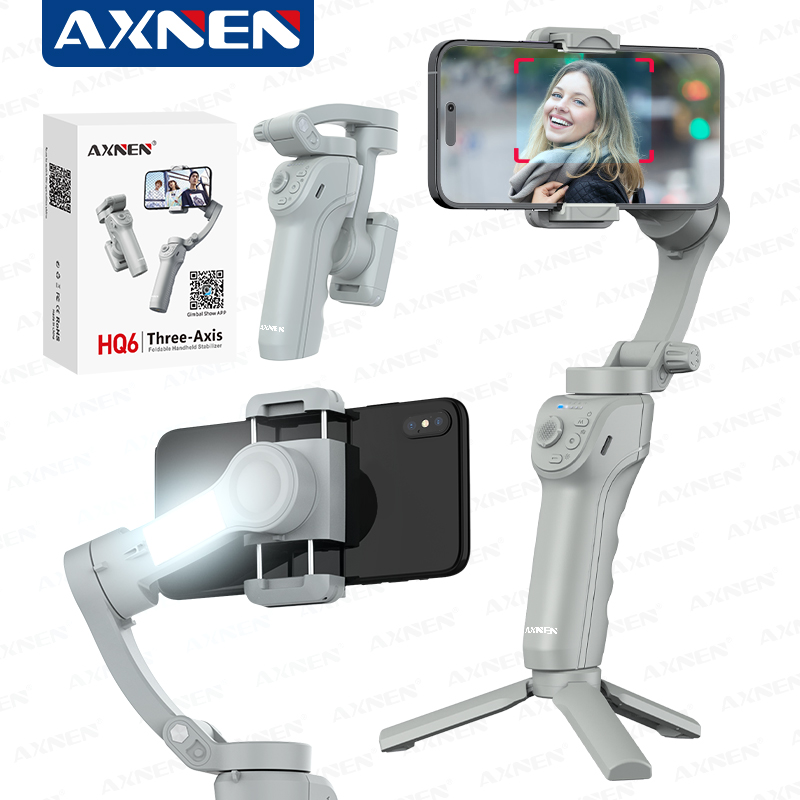 HQ6 3-Axis Gimbal مثبت يدوي لل - مراجعة Drone Gimbal For Gopro وسعره