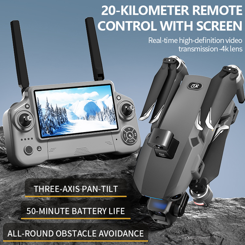 طائرة بدون طيار جديدة لعام 202 - مراجعة Drone Gimbal Brushless وسعره