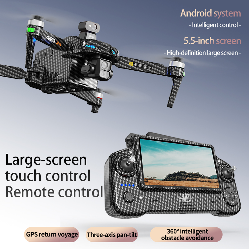 AE60 نظام تحديد المواقع بدون ط - مراجعة Drone Gimbal Brushless وسعره