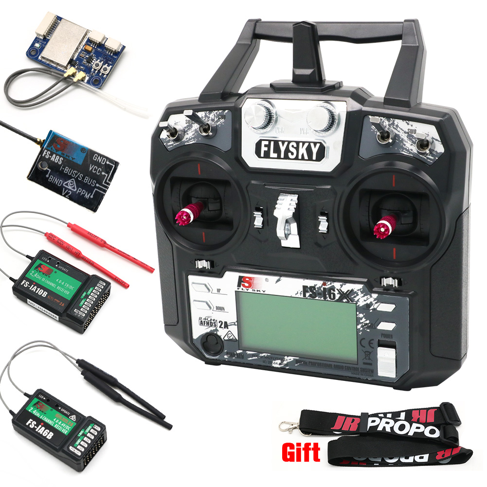 FLYSKY FS-i6X FS i6X 10CH 2.4  - مراجعة Drone Gimbal Controller وسعره