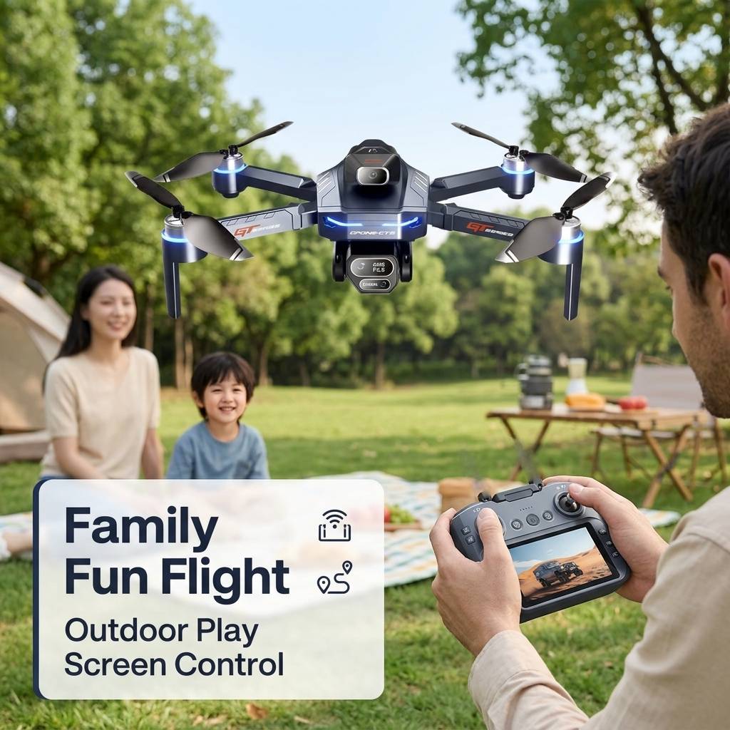 طائرة بدون طيار جديدة حاصلة عل - مراجعة Drone Gimbal 2 Axis وسعره