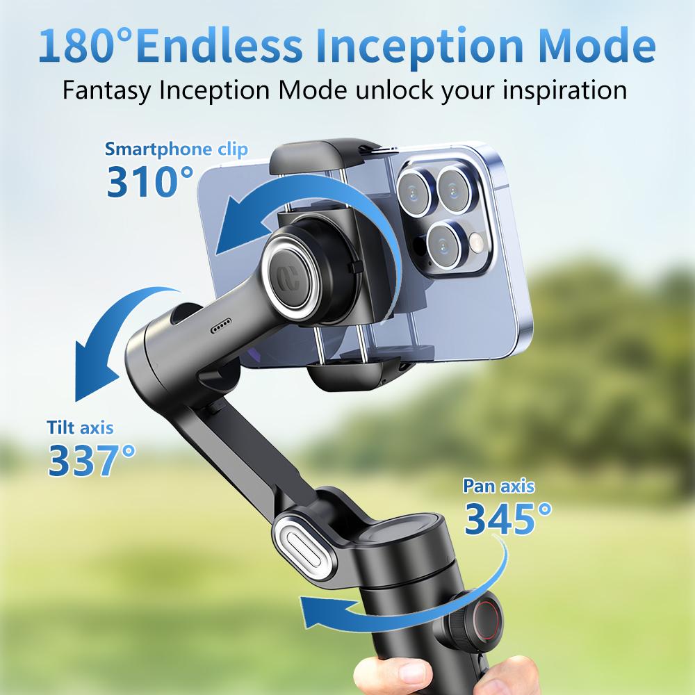AOCHUAN مثبت أفقي محمول ثلاثي  - مراجعة Drone Gimbal For Gopro وسعره